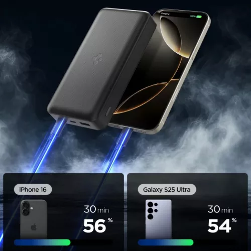 Spigen Ea3020 Power Bank 20000 Mah 30w Fekete-8800283302653 3 kép