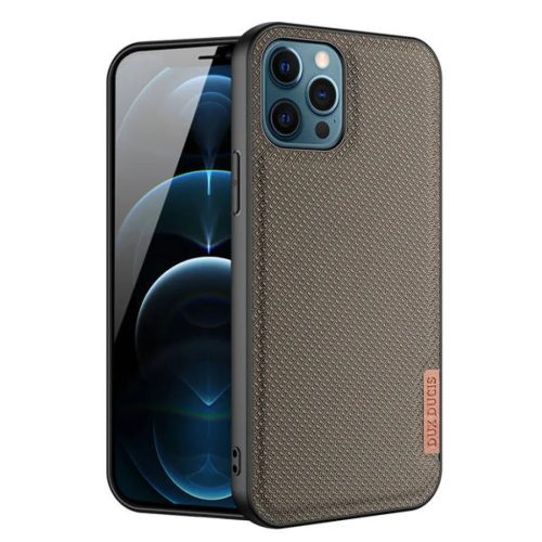 iPhone 12 Pro MAX Dux Ducis Fino nylon bevonatú tok zöld-6934913055748 1 kép