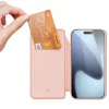  iPhone 17 Pro Max rózsaszín DUX DUCIS pénztárca tok SKIN PRO-6971824153262 2 kép