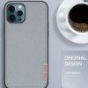 iPhone 12 Pro MAX Dux Ducis Fino nylon bevonatú tok zöld-6934913055748 4 kép