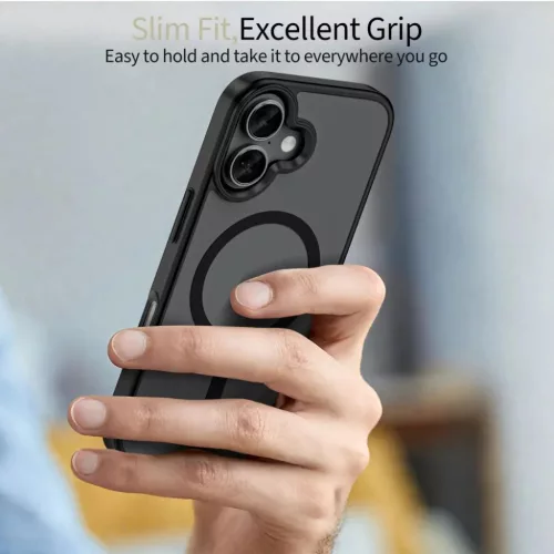  iPhone 17 matt fekete Tech-protect Magmat Magsafe tok-5906302319855 4 kép