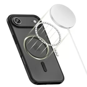  iPhone 17 Air Matte Fekete Tech-protect Magmat Magsafe tok-5906302319862 2 kép