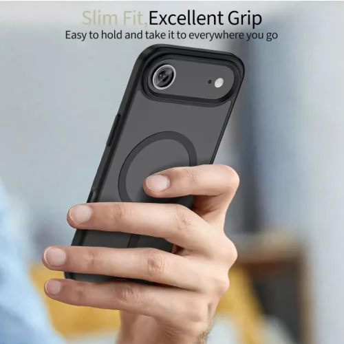  iPhone 17 Air Matte Fekete Tech-protect Magmat Magsafe tok-5906302319862 4 kép
