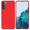 Samgsung S21+ Plus Szilikon tok piros-5902429909542 1 kép