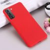 Samgsung S21+ Plus Szilikon tok piros-5902429909542 5 kép
