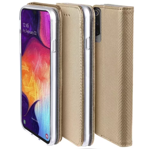 Mágneses fliptok MOTOROLA MOTO G9 POWER arany-5900495888655 4 kép