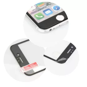 5D Full Glue kijelzővédő üvegfólia Samsung S21 Ultra fekete-5903396090332 2 kép