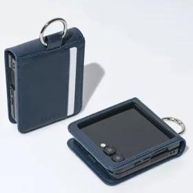  Samsung Galaxy Z Flip 7 Sötétkék Mercury Basic napló fliptok-8800299669870 2 kép
