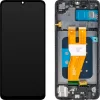 Samsung Galaxy A05 A055 LCD Kijelzőmodul, Utángyártott, Fekete