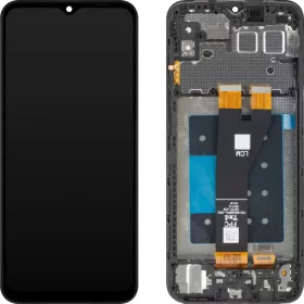   LCD Kijelzőmodul, MP Samsung Galaxy A14 5G A146, Utángyártott, Fekete, Kijelzők és Kijelzőmodulok