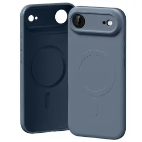  iPhone 17 Air sierra kék Mercury Semi-Silicone MagSafe tok