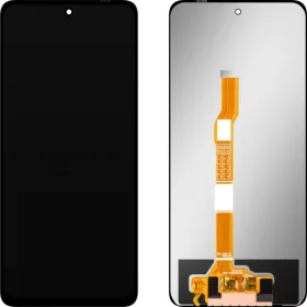  LCD kijelzőmodul MP vivo Y28 4G-hez, keret nélkül, utángyártott, fekete
