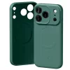  iPhone 17 Pro Zöld Mercury Semi-Silicone MagSafe tok