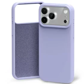  iPhone 17 Pro Max levendula szürke Mercury szilikon tok