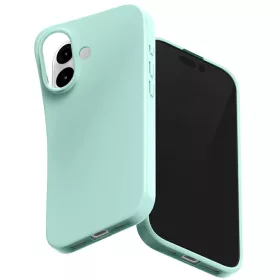  iPhone 17 mentazöld Mercury Soft tok
