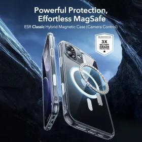  iPhone 17 Átlátszó Esr Classic Hybrid Magsafe & Edzett Üveg tok-4894240288566 2 kép