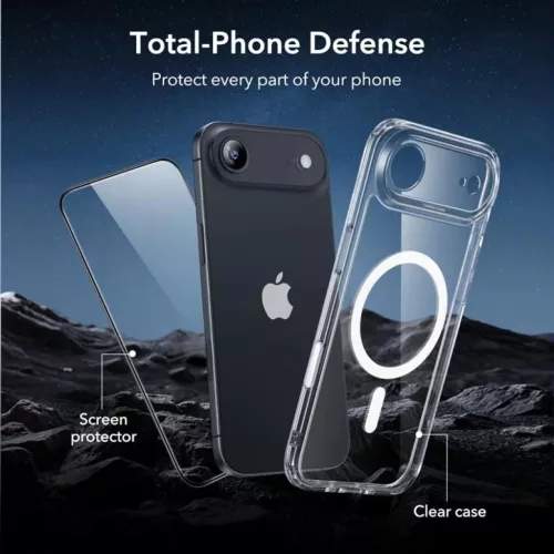  iPhone 17 Air Átlátszó Esr Classic Hybrid Magsafe & Edzett Üveg t-4894240288542 5 kép
