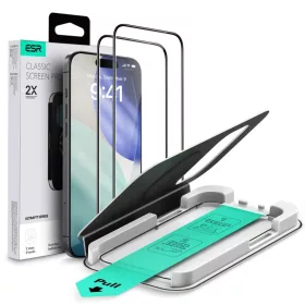   Apple iPhone 17 Pro Max Átlátszó ESR Ultrafit Edzett Üveg 2-csomag üvegfólia