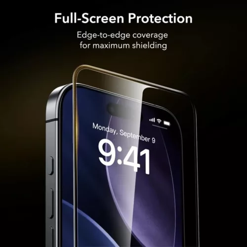  iPhone 16 Pro / 17 Átlátszó ESR Ultrafit Armorite Pro Edzett üveg-4894240287880 9 kép