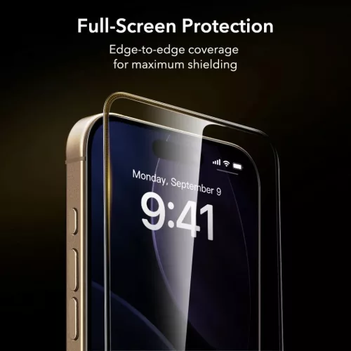  iPhone 17 Pro Max átlátszó ESR UltraFit Armorite Pro edzett üveg -4894240287927 9 kép