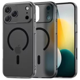  iPhone 17 Pro matt/fekete Tech-protect Magslim Magsafe tok