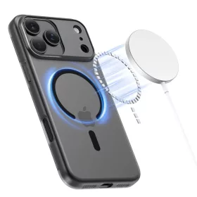  iPhone 17 Pro matt/fekete Tech-protect Magslim Magsafe tok-5906302319756 2 kép