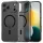  iPhone 17 Pro Max Matt/Fekete Tech-protect Magslim Magsafe tok