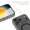  iPhone 17 Pro Max Matt/Fekete Tech-protect Magslim Magsafe tok-5906302319763 3 kép