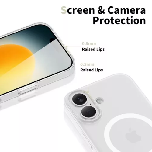  iPhone 17 Matt/fehér Tech-protect Magslim Magsafe tok-5906302319770 3 kép