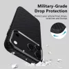  Iphone 17 Pro Fekete/ezüst Tech-protect Ion Carbon Magsafe tok-5906302330355 5 kép
