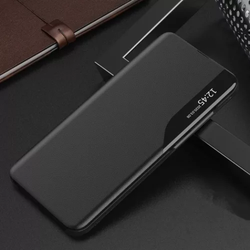 Tech-protect Smart View Fliptok Xiaomi Poco M3 Fekete-6216990209567 2 kép