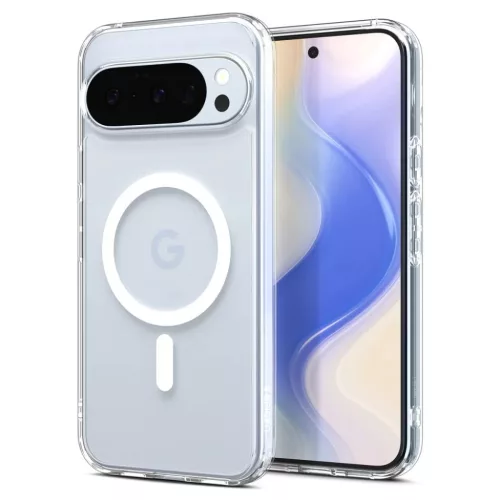 Google Pixel 10/10 Pro Spigen Ultra Hybrid Mag Magsafe tok Átlátszó-8800283307634 2 kép