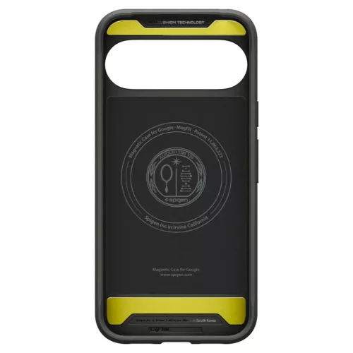 Google Pixel 10 / 10 Pro Spigen Rugged Armor Mag Magsafe tok Matt Feke-8800283307597 4 kép