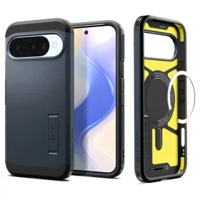 Google Pixel 10 / 10 Pro Spigen Tough Armor Mag tok Metal Slate-8800283307672 1 kép