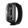 Remax TWS-15 vezeték nélküli bluetooth fülhallgató csuklópánt tárolóval fekete