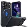 iPhone 17 Pro ESR Cyber Kickstand Magsafe fekete tok