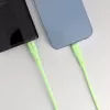 FORCELL F-ENERGY C346 Type C - Lightning kábel 3A 27W Szilikon 1 m z�-5903396395437 3 kép