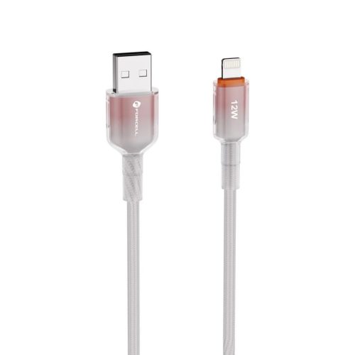 Apple Forcell F-ENERGY C353 kábel USB A-ról Lightning-re 2,4A 12W Sz-5903396395598 9 kép
