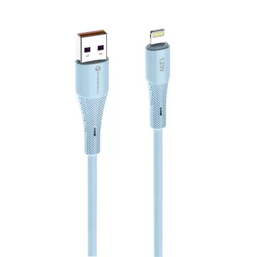 Apple FORCELL F-ENERGY C343 kábel USB A-ról Lightning-re 2,4A 12W Sz-5903396395475 4 kép