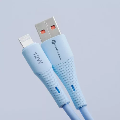 Apple FORCELL F-ENERGY C343 kábel USB A-ról Lightning-re 2,4A 12W Sz-5903396395475 9 kép