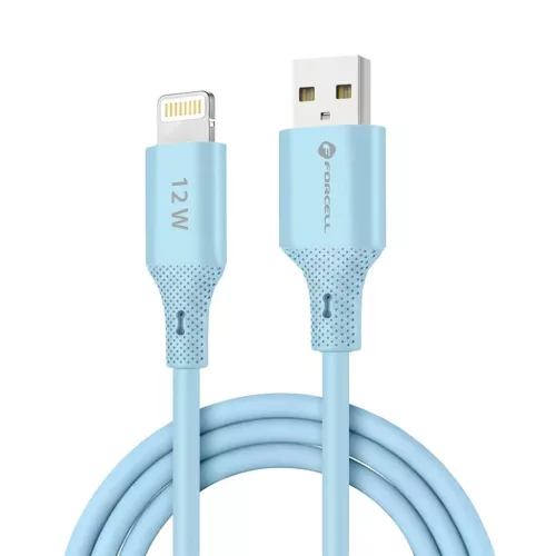 Apple FORCELL F-ENERGY C343 kábel USB A-ról Lightning-re 2,4A 12W Sz-5903396395475 10 kép