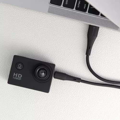 FORCELL F-ENERGY C341 kábel USB A-Micro USB QC3.0 2,4A 18W Szilikon 1-5903396395338 2 kép