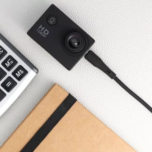 FORCELL F-ENERGY C341 kábel USB A-Micro USB QC3.0 2,4A 18W Szilikon 1-5903396395338 3 kép