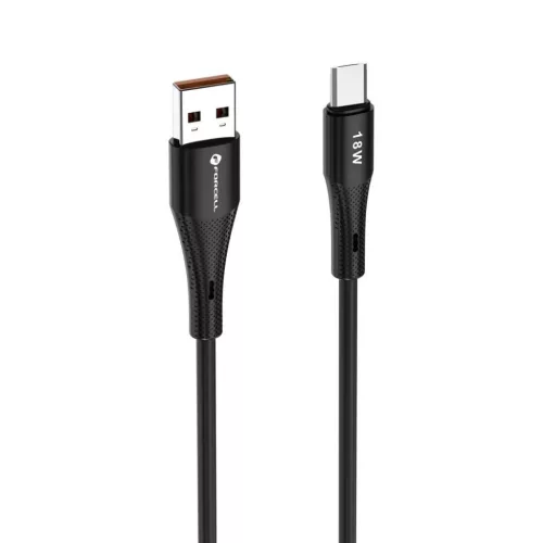 FORCELL F-ENERGY C341 kábel USB A-Micro USB QC3.0 2,4A 18W Szilikon 1-5903396395338 4 kép