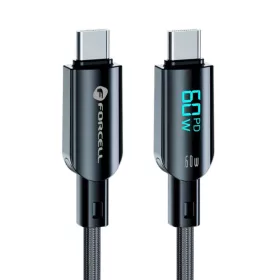 Forcell F-Energy C274 Type-C kábel Type C-ről Type C-re QC4.0 PD 3A -5903396395253 2 kép