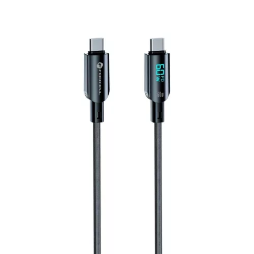 Forcell F-Energy C274 Type-C kábel Type C-ről Type C-re QC4.0 PD 3A -5903396395253 5 kép
