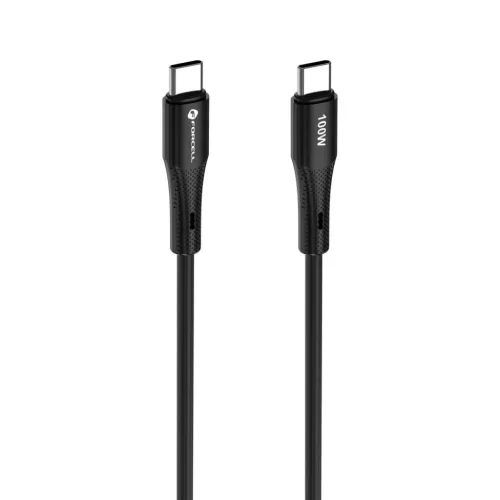 USB-C FORCELL F-ENERGY C347 kábel Type C - Type C QC4.0 PD 5A 100W Sz-5903396395321 4 kép