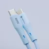 FORCELL F-ENERGY C344 kábel Type C to Type C QC4.0 PD 3A 60W Szilikon-5903396395482 3 kép