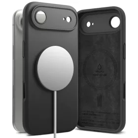 iPhone 17 Air Ringke Silicone Magnetic Magsafe fekete tok