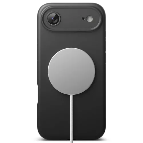 iPhone 17 Air Ringke Silicone Magnetic Magsafe fekete tok-8800328812253 5 kép